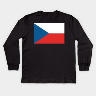 Czech Republic Kids Long Sleeve T-Shirt